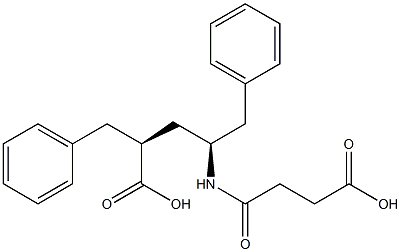 (2S,4S)-2,4-Dibenzyl-6-oxo-5-azanonanedioic acid 구조식 이미지