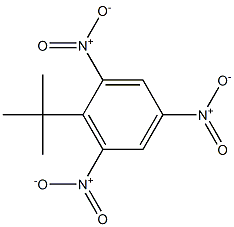 1-tert-Butyl-2,4,6-trinitrobenzene Structure