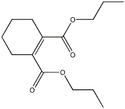 1-Cyclohexene-1,2-dicarboxylic acid dipropyl ester 구조식 이미지