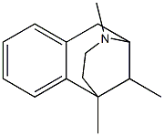 1,2,3,4,5,6-Hexahydro-3,6,11-trimethyl-2,6-methano-3-benzazocine 구조식 이미지