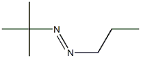 1-Propyl-2-tert-butyldiazene 구조식 이미지