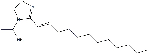 1-(1-Aminoethyl)-2-(1-dodecenyl)-2-imidazoline 구조식 이미지