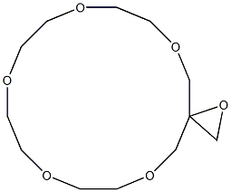 1,5,8,11,14,17-Hexaoxaspiro[2.15]octadecane 구조식 이미지
