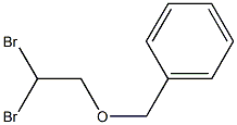 1-Benzyloxy-2,2-dibromoethane Structure