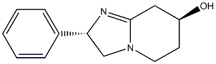 (2S,7S)-2-Phenyl-2,3,5,6,7,8-hexahydroimidazo[1,2-a]pyridin-7-ol Structure