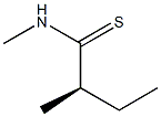 [R,(-)]-N,2-Dimethylthiobutyramide 구조식 이미지