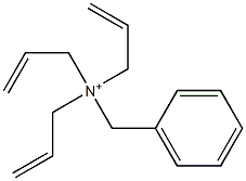 Benzyltriallylaminium Structure