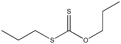 Dithiocarbonic acid dipropyl ester Structure