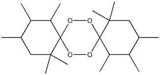 1,1,3,4,5,10,10,12,13,14-Decamethyl-7,8,15,16-tetraoxadispiro[5.2.5.2]hexadecane 구조식 이미지