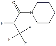 1-(2,3,3,3-Tetrafluoropropanoyl)piperidine 구조식 이미지