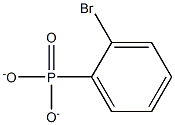 2-Bromophenylphosphonate 구조식 이미지