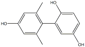 2',6'-Dimethyl-1,1'-biphenyl-2,4',5-triol Structure