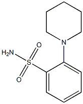 2-(Piperidino)benzenesulfonamide Structure