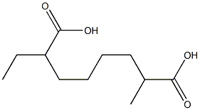 Nonane-2,7-dicarboxylic acid 구조식 이미지