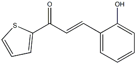 (E)-3-(2-Hydroxyphenyl)-1-(2-thienyl)-2-propen-1-one Structure