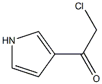 3-(Chloroacetyl)-1H-pyrrole 구조식 이미지