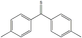 Bis(4-methylphenyl) thioketone 구조식 이미지