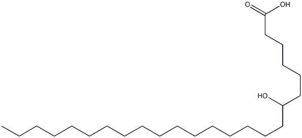 7-Hydroxytetracosanoic acid Structure