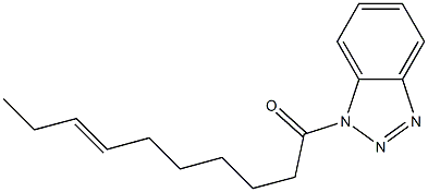 1-(7-Decenoyl)-1H-benzotriazole Structure