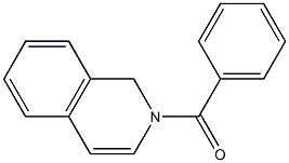 1,2-Dihydro-2-benzoylisoquinoline 구조식 이미지