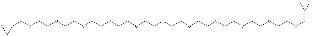 1,29-Bis(glycidyloxy)-3,6,9,12,15,18,21,24,27-nonaoxanonacosane Structure