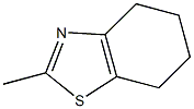 2-Methyl-4,5,6,7-tetrahydrobenzothiazole 구조식 이미지