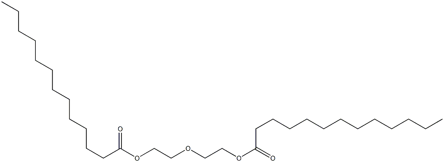 Bistridecanoic acid oxybisethylene ester Structure