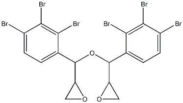 2,3,4-Tribromophenylglycidyl ether Structure