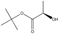 (R)-2-Hydroxypropanoic acid tert-butyl ester 구조식 이미지