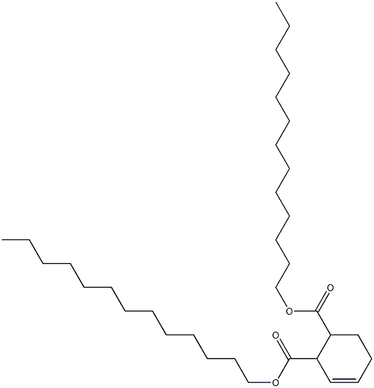 5-Cyclohexene-1,2-dicarboxylic acid ditridecyl ester Structure