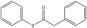 Phenylthioacetic acid S-phenyl ester 구조식 이미지