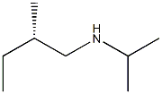 [S,(+)]-N-Isopropyl-2-methyl-1-butanamine Structure