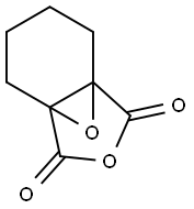 Epoxyhexahydrophthalic acid anhydride 구조식 이미지