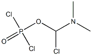 Dichlorophosphinic acid chloro(dimethylamino)methyl ester 구조식 이미지