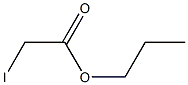 Iodoacetic acid propyl ester 구조식 이미지