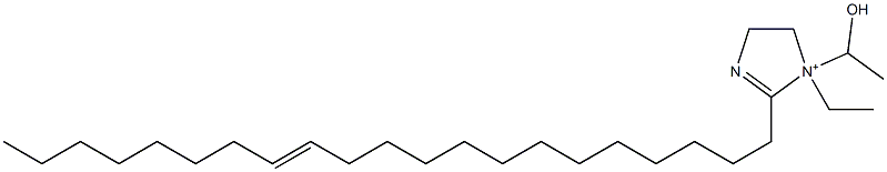 1-Ethyl-2-(13-henicosenyl)-1-(1-hydroxyethyl)-2-imidazoline-1-ium Structure