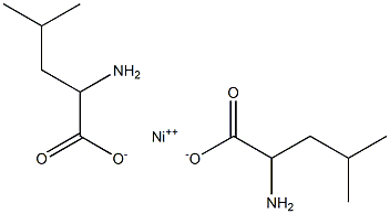 DL-Leucine nickel salt Structure