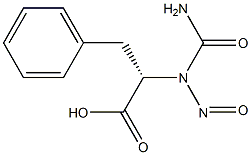 N-Carbamoyl-N-nitrosophenylalanine Structure