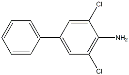 3,5-Dichlorobiphenyl-4-amine Structure