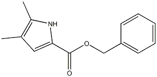 4,5-Dimethyl-1H-pyrrole-2-carboxylic acid benzyl ester Structure