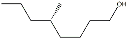 [S,(+)]-5-Methyl-1-octanol Structure