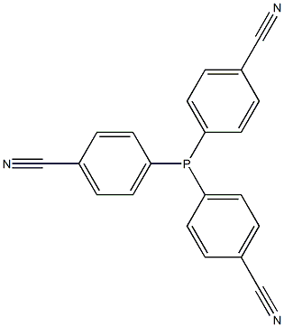 4,4',4''-Phosphinetriyltrisbenzonitrile Structure