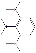 1,2,3-Tri(dimethylamino)benzene Structure