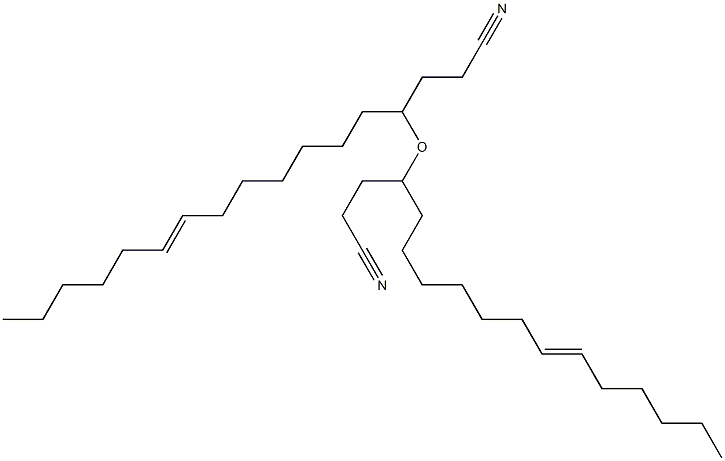 2-Cyanoethyl(8-tetradecenyl) ether Structure