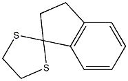 Spiro[1,3-dithiolane-2,1'-indan] 구조식 이미지