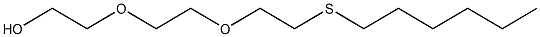 3,6-Dioxa-9-thia-1-pentadecanol Structure