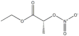 [R,(+)]-2-(Nitrooxy)propionic acid ethyl ester Structure