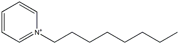 N-Octylpyridinium 구조식 이미지