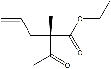 (S)-2-Methyl-2-allylacetoacetic acid ethyl ester Structure