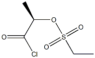 [R,(+)]-2-[(Ethylsulfonyl)oxy]propionic acid chloride Structure